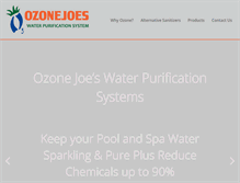 Tablet Screenshot of ozonejoes.com